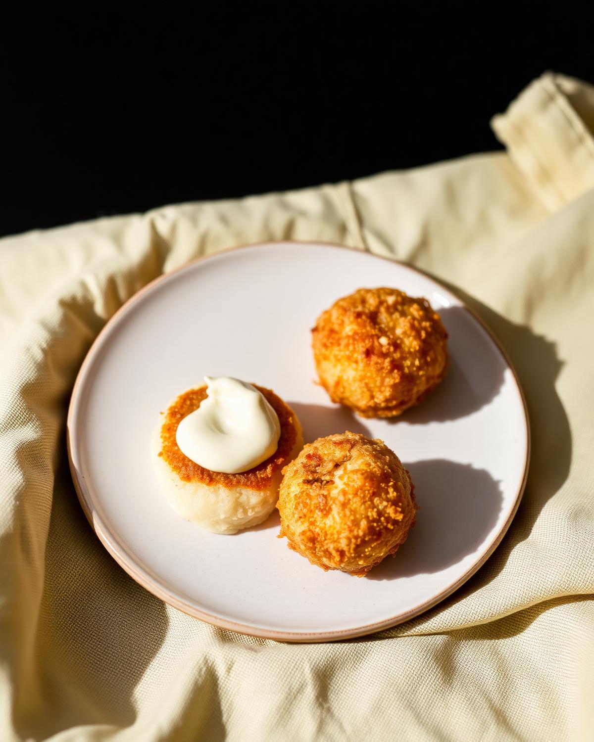 Imagen editorial de croquetas, gastronomía española